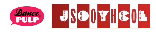 Logos for Dance Pulp and Joyce Soho