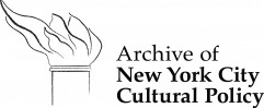 Archive of New York City Cultural Policy logo