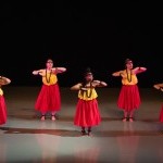 Group of dancers performing hula 