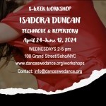 Isadora Duncan 2024 workshop