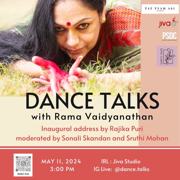 Dance Talks with Rama Vaidyanathan