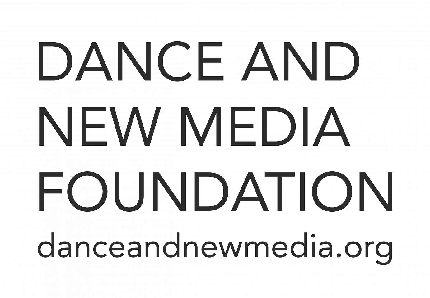 Dance and New Media Foundation logo
