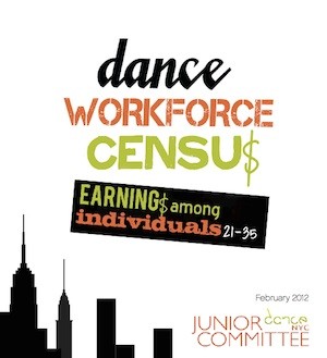 Dance Workforce Census: Earnings Among Individuals, Ages 21-35