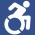 Wheelchair accessibility symbol