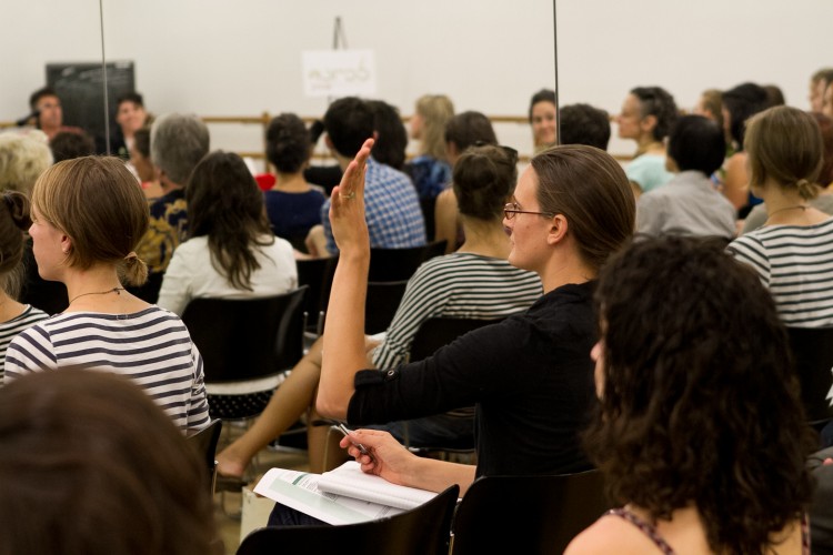 Town Hall: Kickstarting NYC Dance (Photo credit: Samantha Siegel).
