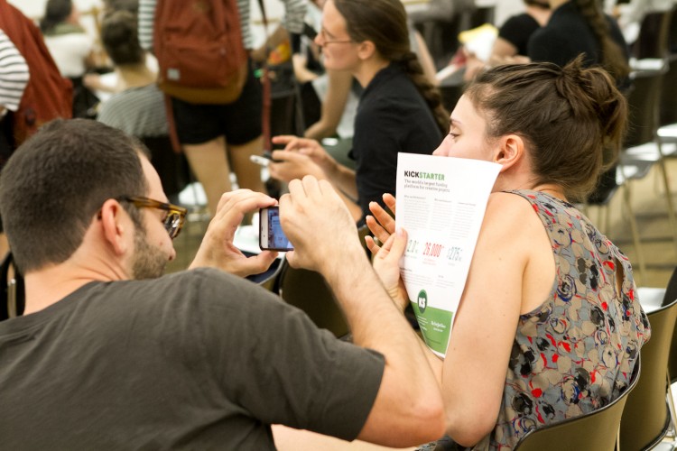 Town Hall: Kickstarting NYC Dance (Photo credit: Samantha Siegel).