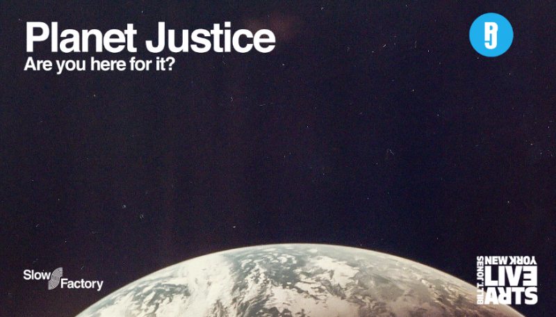 the earth pops out from the bottom of the square surrounded by black