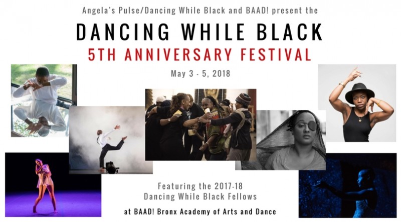 The fist 4 events are part od Dancing While Black's 5th anniversary.