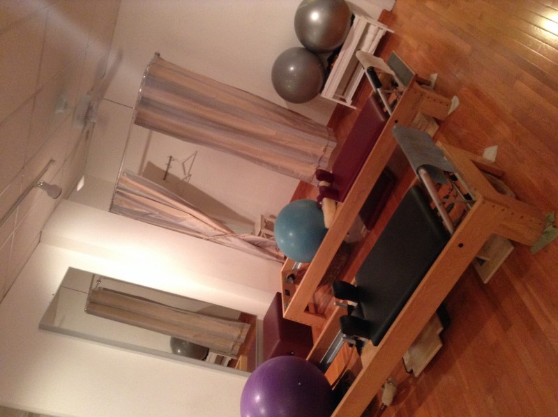Reformers at Momentum Pilates