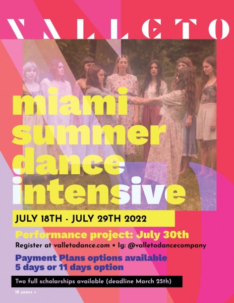 Summer Intensive Information