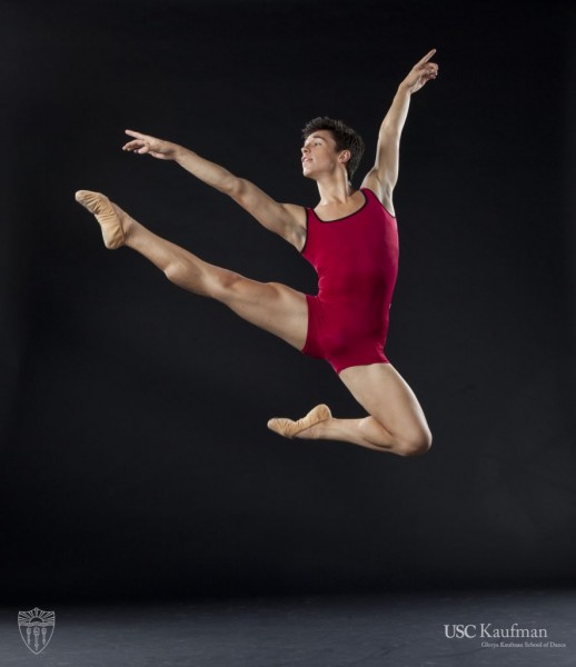 Male ballet dancer