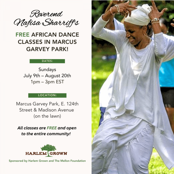 African Dance in the park!