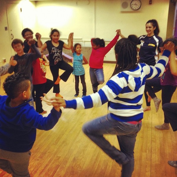 FLY Instructor Bringing Yoga Arts to Kids in NYC