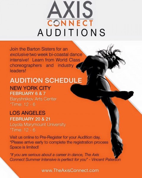 AXIS Connect - Intensive Audition