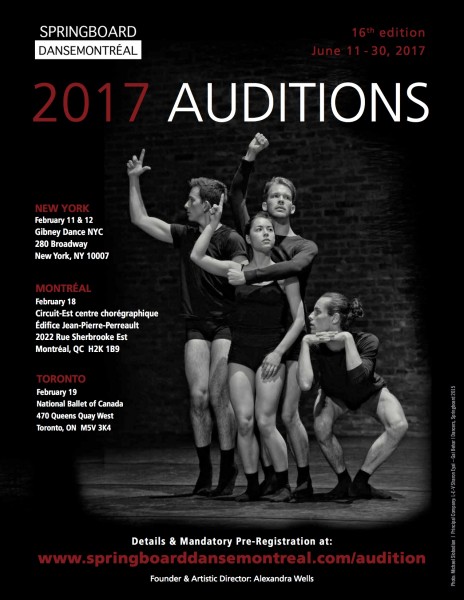 2017 Audition Tour - USA & Canada
