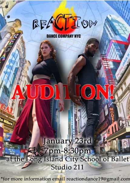 audition poster