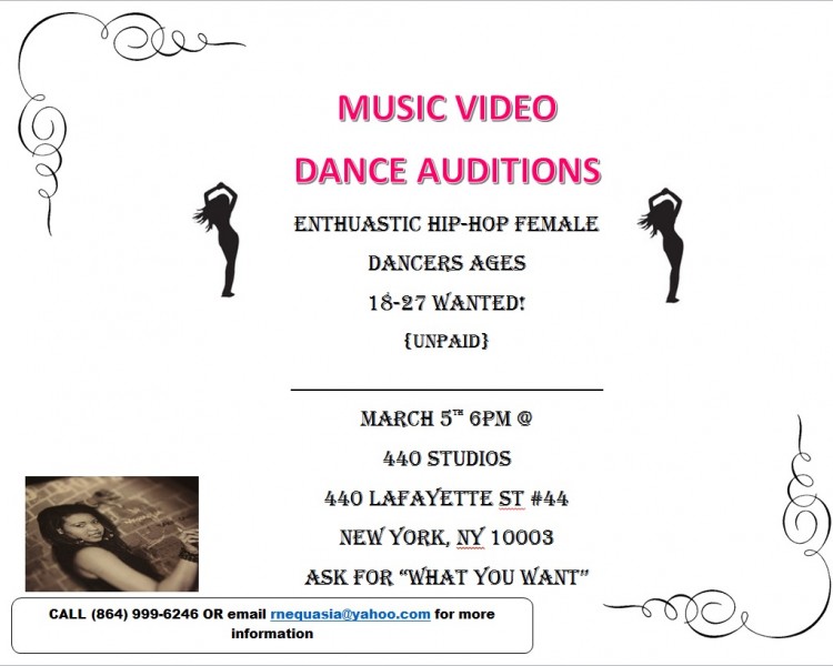 DANCE AUDITION 