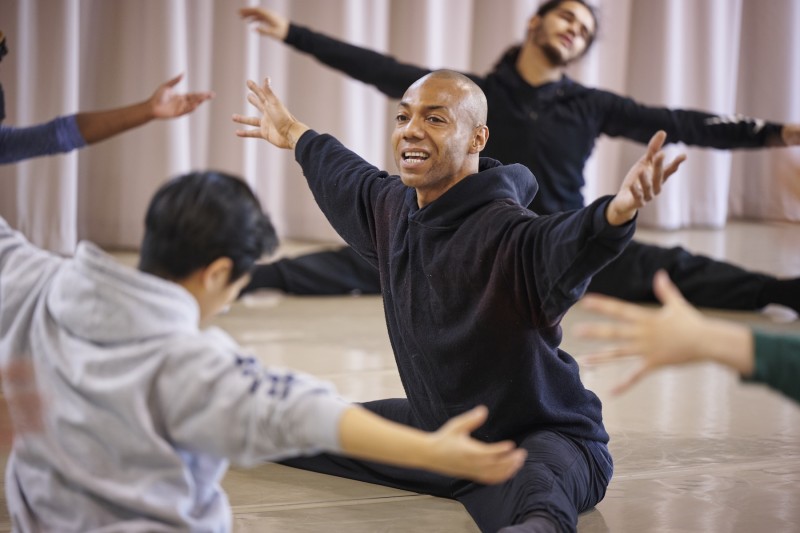 Shamel Pitts teaching