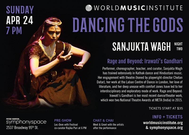 Sanjukta Wagh: Rage and Beyond - Irawatis Gandhari