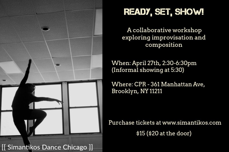 Unique Performance and Choreographic Opportunity 