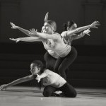 Students performing a dance that they choreographed themselves