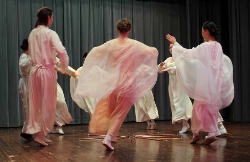Eurythmy Students in a Circle