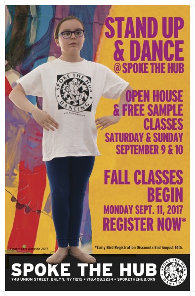 Spoke the Hub Ballet student