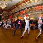 STH Dancing's flash mob in the Ballroom 