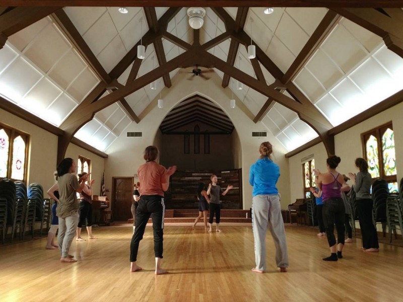 Rehearsals in the Lakes Area Community Center