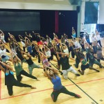 Dance Talks Series (Edition 2016) Artist, Chanel DaSilva, teaching a master class with students