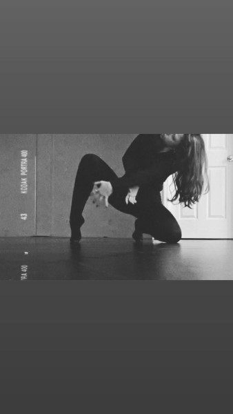 Facilitator Yazmin Gonzalez in N.Y. Butoh Insitute's Brooklyn Studio