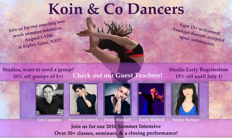 AMAZING Summer Intensive!