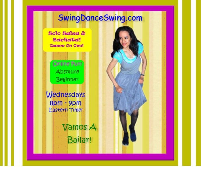 Solo Salsa & Bachata On 1 (Online Class)