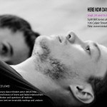 Woman looking at man with expectancy