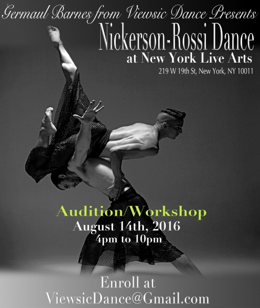 Nickerson-Rossi Dance workshop/audition