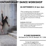 Open Contemporary Dance Workshop