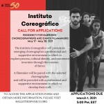 Ballet Hispánico Calls for Applications From Emerging Latinx Choreographers and Filmmakers For 2021 Instituto Coreográfico