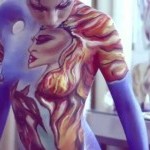 Students work from a past graduation