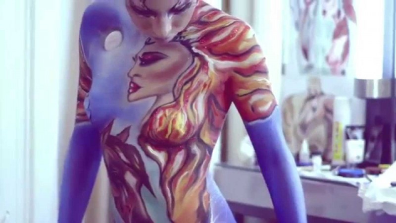 Students work from a past graduation