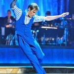 Single dancer leaping