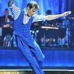 Single dancer leaping