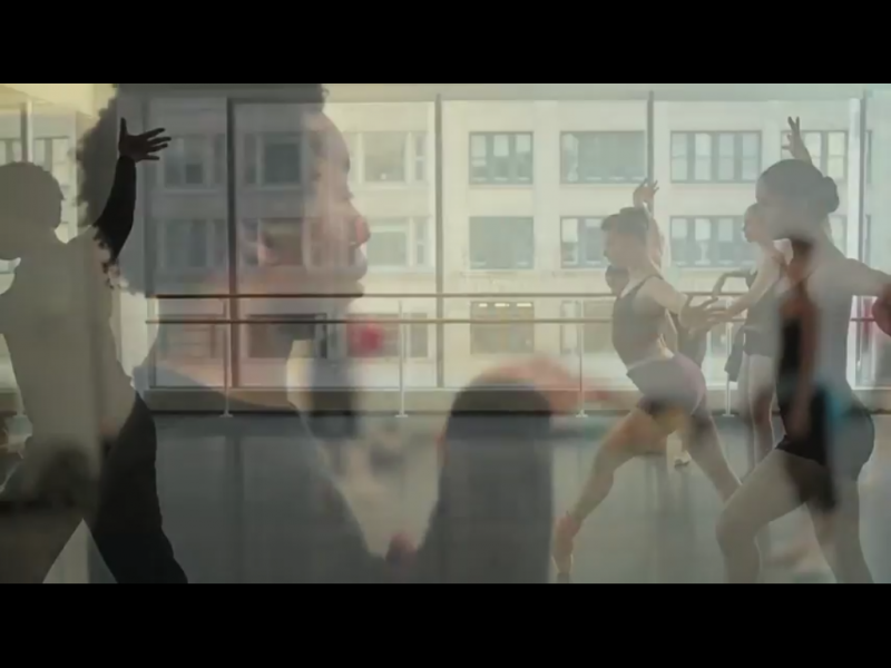 Choreagrapher Abdul Latif, teaching at the Joffrey Balley