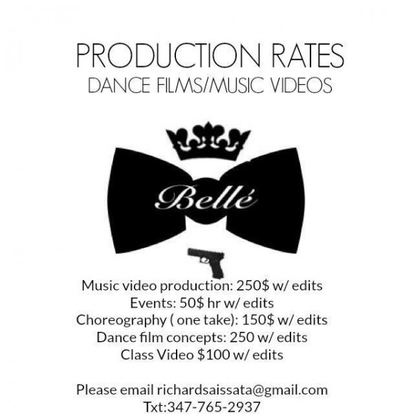 Company rates (open to work with project budgets)