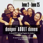 6 people or different ethnicities smiling and hugging - white text on black horizontal bar announding program - black text dates