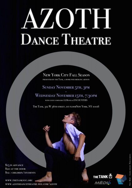 AZOTH Dance Theatre NYC fall season