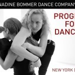 NBDC dancer Delphina Parenti being lifted by Sammy Roth during the work SEPIA