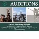 Our audition flyer can be found through NYC studios.
