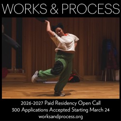 Works & Process Paid Residency Open Call, 300 Applications Accepted Starting March 24. Photo: Loreto 