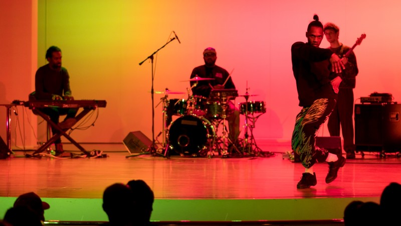 LayeRhythm and MasterZ at Work Dance Family performing at Works & Process.