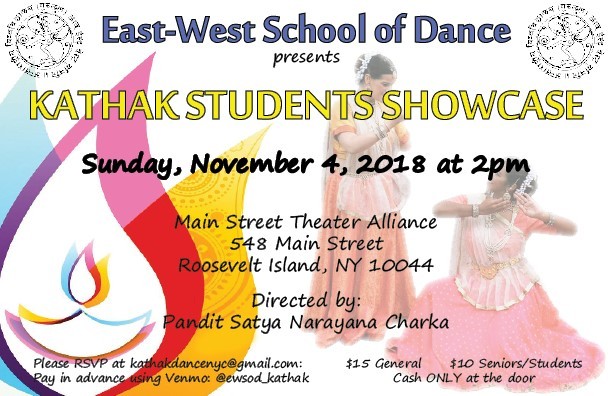 Kathak Students Showcase Nov 4, 2018